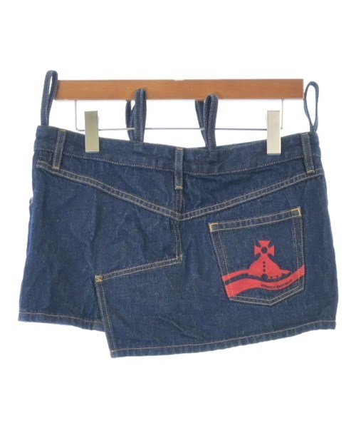 Vivienne Westwood（ヴィヴィアンウエスドウッド）ミニスカート 紺 サイズ:27(M位) レディース/2200649972166