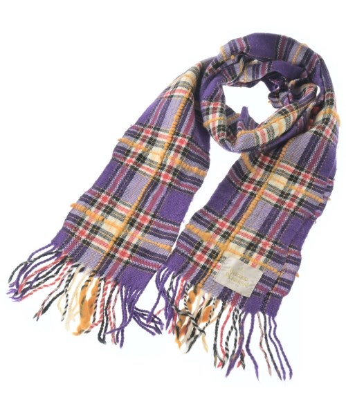Vivienne Westwood(ヴィヴィアンウエスドウッド)マフラー 紫 サイズ:-/2200653703039