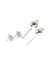 Vivienne Westwood（ヴィヴィアンウエスドウッド）ピアス シルバー サイズ:- レディース/2200704523203