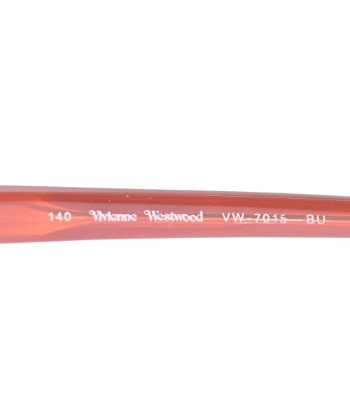 Vivienne Westwood（ヴィヴィアンウエスドウッド）メガネ 赤 サイズ:- レディース/2200662464174