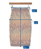 Vivienne Westwood（ヴィヴィアンウエスドウッド）ひざ丈スカート ベージュ サイズ:S レディース/2200665004025