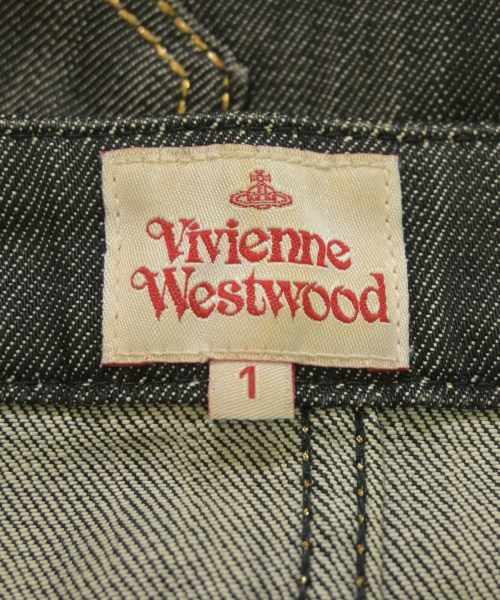 Vivienne Westwood（ヴィヴィアンウエスドウッド）デニムパンツ 黒 サイズ:1(L位) レディース/2200662909040