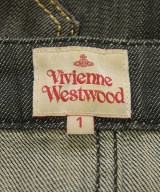 Vivienne Westwood（ヴィヴィアンウエスドウッド）デニムパンツ 黒 サイズ:1(L位) レディース/2200662909040