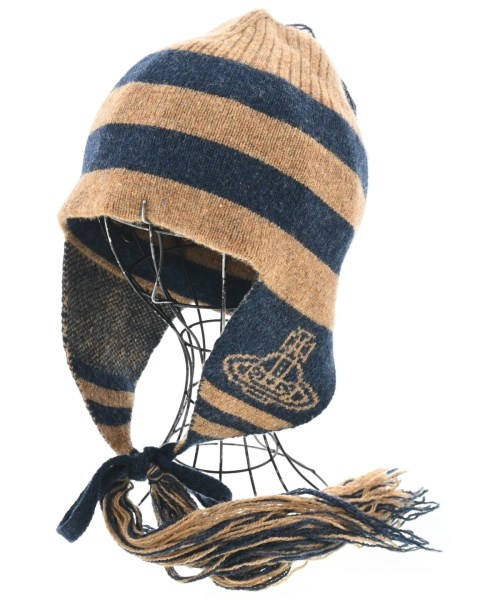 Vivienne Westwood(ヴィヴィアンウエスドウッド)ニットキャップ・ビーニー 茶 サイズ:-/2200667367197