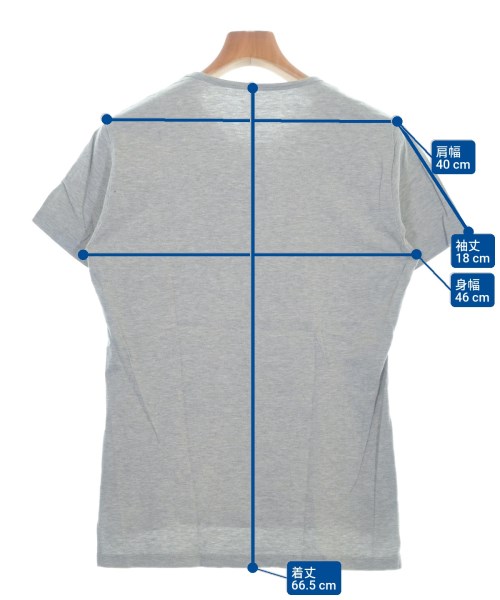 Vivienne Westwood MAN（ヴィヴィアンウエストウッドマン）Tシャツ・カットソー グレー サイズ:46(M位) メンズ/2200668464079