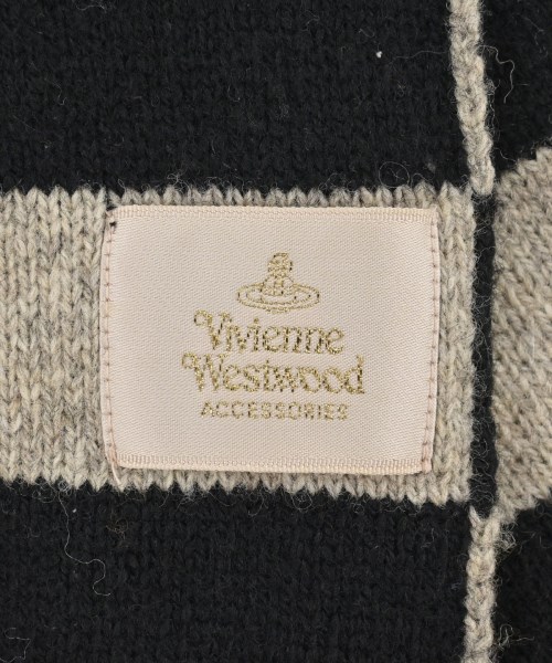 Vivienne Westwood（ヴィヴィアンウエスドウッド）マフラー 黒 サイズ:- レディース/2200669857016