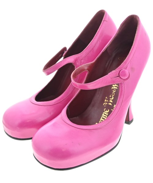 Vivienne Westwood(ヴィヴィアンウエスドウッド)パンプス ピンク サイズ:EU35 1/2(22cm位)/2200670247455