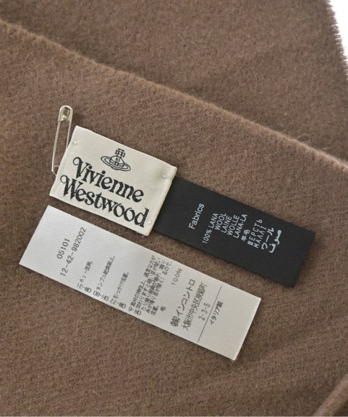 Vivienne Westwood（ヴィヴィアンウエスドウッド）マフラー 茶 サイズ:- レディース/2200727937131