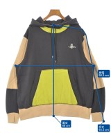 Vivienne Westwood（ヴィヴィアンウエスドウッド）パーカー グレー サイズ:S メンズ/2200712634144