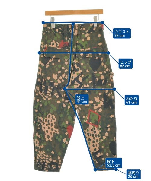 Vivienne Westwood（ヴィヴィアンウエスドウッド）カーゴパンツ カーキ サイズ:44(S位) メンズ/2200712634168