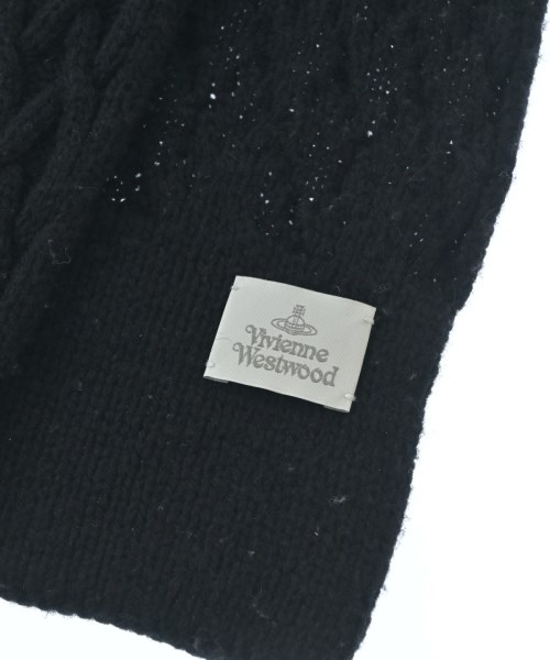 Vivienne Westwood（ヴィヴィアンウエスドウッド）マフラー 黒 サイズ:- レディース/2200724664085