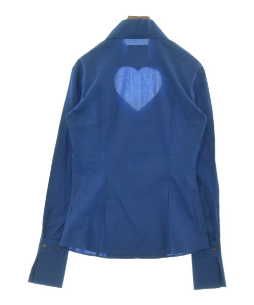 Vivienne Westwood（ヴィヴィアンウエスドウッド）ドレスシャツ 青 サイズ:40(M位) レディース/2200727482105
