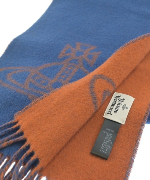 Vivienne Westwood（ヴィヴィアンウエスドウッド）マフラー 青 サイズ:- レディース/2200727899019