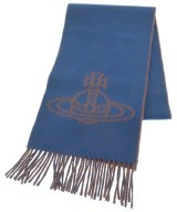 Vivienne Westwood（ヴィヴィアンウエスドウッド）マフラー 青 サイズ:- レディース/2200727899019