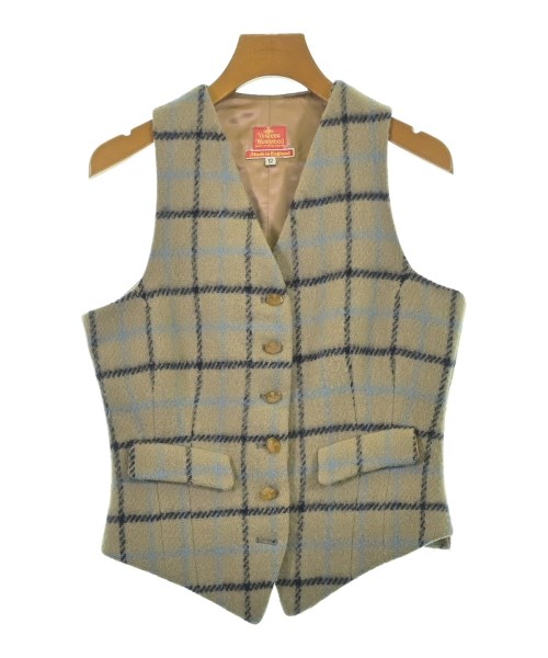 Vivienne Westwood(ヴィヴィアンウエスドウッド)ベスト ベージュ サイズ:12(XS位)/2200682379014
