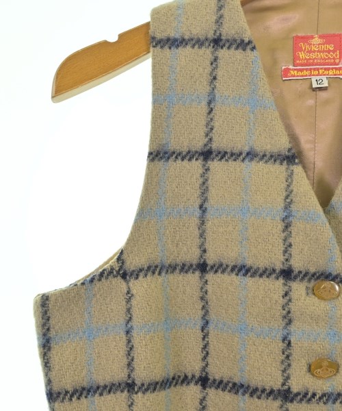 Vivienne Westwood（ヴィヴィアンウエスドウッド）ベスト ベージュ サイズ:12(XS位) レディース/2200682379014