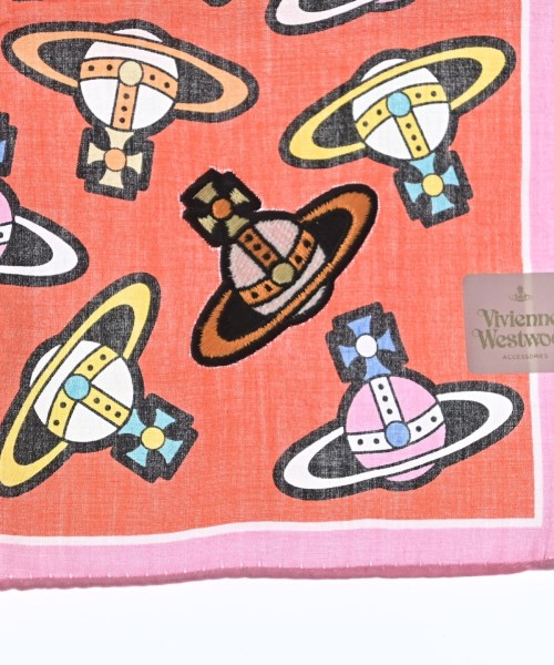 Vivienne Westwood（ヴィヴィアンウエスドウッド）バンダナ・スカーフ 赤 サイズ:- レディース/2200678520086