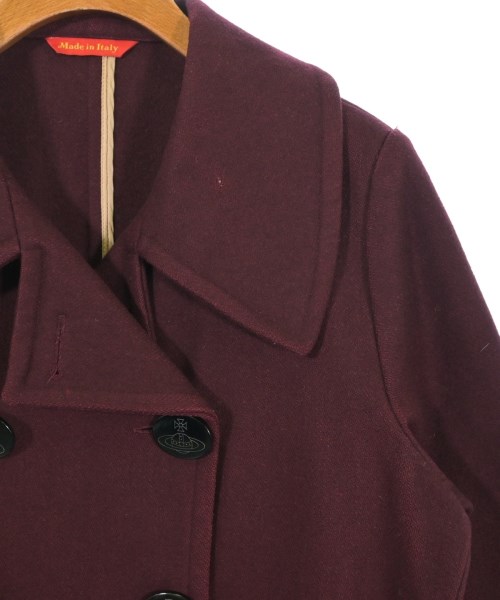 Vivienne Westwood（ヴィヴィアンウエスドウッド）ピーコート 赤 サイズ:44(M位) レディース/2200684339122