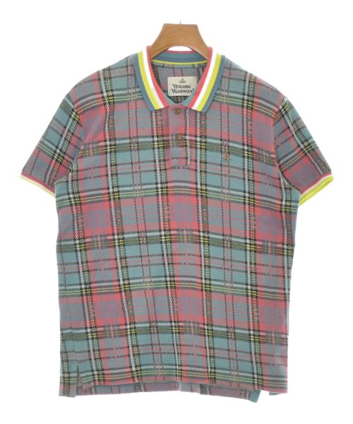 Vivienne Westwood(ヴィヴィアンウエスドウッド)ポロシャツ 青 サイズ:L/2200690168068