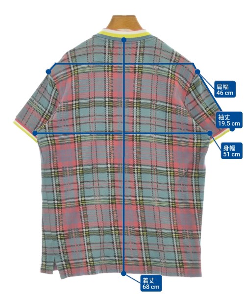 Vivienne Westwood（ヴィヴィアンウエスドウッド）ポロシャツ 青 サイズ:L メンズ/2200690168068