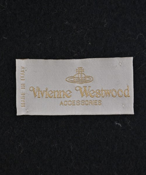 Vivienne Westwood（ヴィヴィアンウエスドウッド）マフラー 黒 サイズ:- メンズ/2200690222036