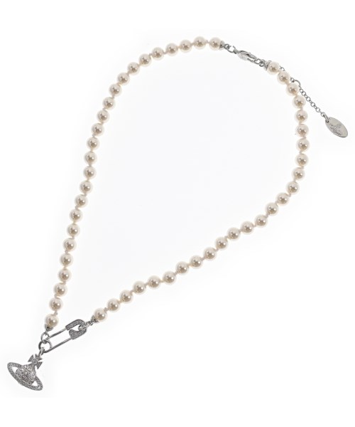 Vivienne Westwood（ヴィヴィアンウエスドウッド）ネックレス 白 サイズ:- レディース/2200692954010