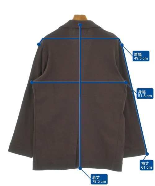 Vivienne Westwood MAN（ヴィヴィアンウエストウッドマン）カジュアルジャケット 茶 サイズ:44(S位) メンズ/2200627725029