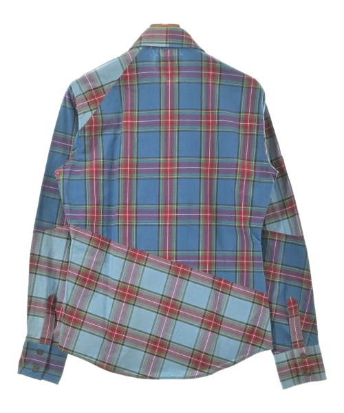 Vivienne Westwood MAN（ヴィヴィアンウエストウッドマン）カジュアルシャツ 青 サイズ:46(M位) メンズ/2200641707018