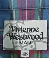 Vivienne Westwood MAN（ヴィヴィアンウエストウッドマン）カジュアルシャツ 青 サイズ:46(M位) メンズ/2200641707018