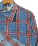 Vivienne Westwood MAN（ヴィヴィアンウエストウッドマン）カジュアルシャツ 青 サイズ:46(M位) メンズ/2200641707018