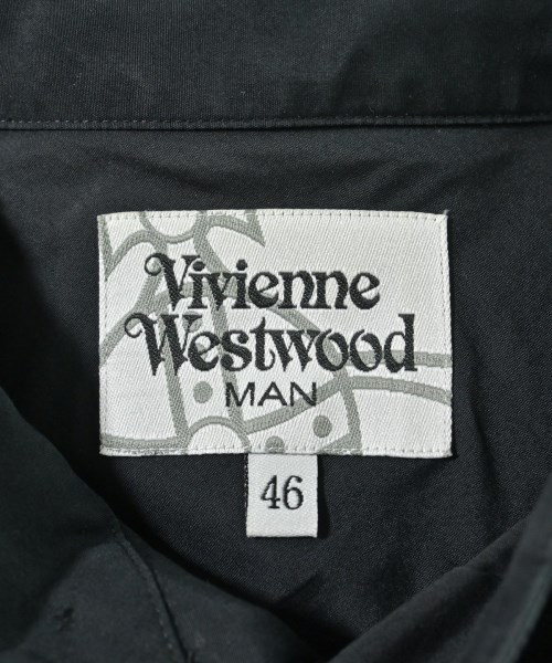 Vivienne Westwood MAN（ヴィヴィアンウエストウッドマン）カジュアルシャツ 黒 サイズ:46(M位) メンズ/2200641707032