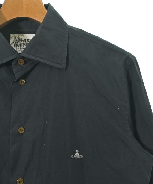 Vivienne Westwood MAN（ヴィヴィアンウエストウッドマン）カジュアルシャツ 黒 サイズ:46(M位) メンズ/2200641707032