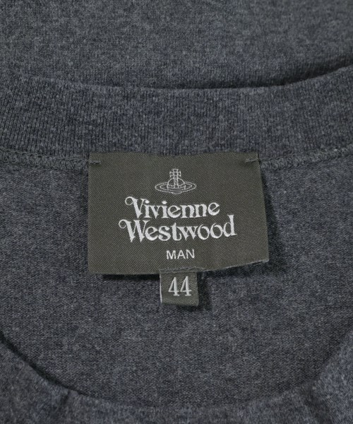 Vivienne Westwood MAN（ヴィヴィアンウエストウッドマン）Tシャツ・カットソー グレー サイズ:44(S位) メンズ/2200643146020