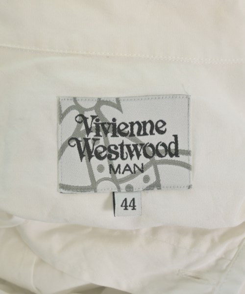 Vivienne Westwood MAN（ヴィヴィアンウエストウッドマン）カジュアルシャツ 白 サイズ:44(S位) メンズ/2200643146044