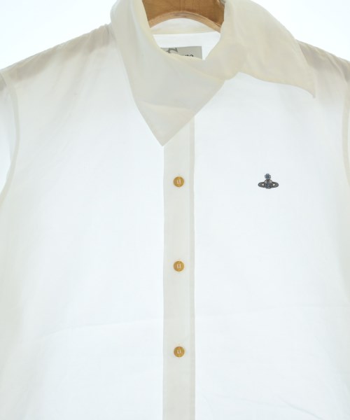 Vivienne Westwood MAN（ヴィヴィアンウエストウッドマン）カジュアルシャツ 白 サイズ:44(S位) メンズ/2200643146044