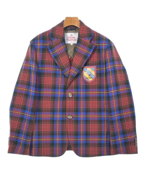 Vivienne Westwood MAN(ヴィヴィアンウエスドウッドマン)テーラードジャケット 赤 サイズ:44(S位)/2200631308027