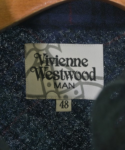 Vivienne Westwood MAN（ヴィヴィアンウエストウッドマン）カジュアルシャツ 紺 サイズ:48(L位) メンズ/2200643756021