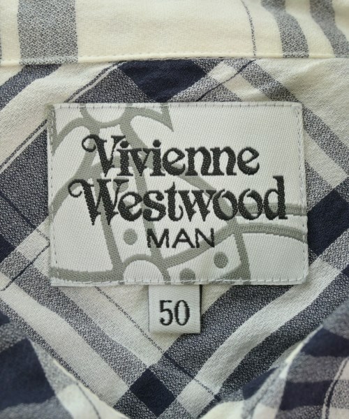 Vivienne Westwood MAN（ヴィヴィアンウエストウッドマン）カジュアルシャツ 白 サイズ:50(XL位) メンズ/2200623068113