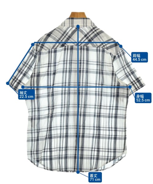 Vivienne Westwood MAN（ヴィヴィアンウエストウッドマン）カジュアルシャツ 白 サイズ:50(XL位) メンズ/2200623068113