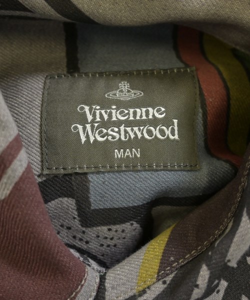 Vivienne Westwood MAN（ヴィヴィアンウエストウッドマン）カジュアルシャツ グレー サイズ:-(XL位) メンズ/2200618230112