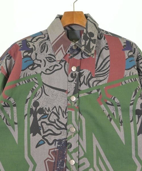 Vivienne Westwood MAN（ヴィヴィアンウエストウッドマン）カジュアルシャツ グレー サイズ:-(XL位) メンズ/2200618230112