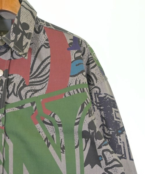 Vivienne Westwood MAN（ヴィヴィアンウエストウッドマン）カジュアルシャツ グレー サイズ:-(XL位) メンズ/2200618230112