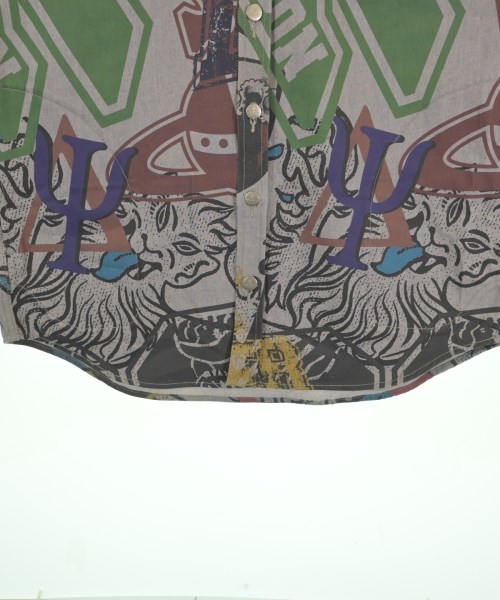 Vivienne Westwood MAN（ヴィヴィアンウエストウッドマン）カジュアルシャツ グレー サイズ:-(XL位) メンズ/2200618230112