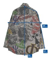 Vivienne Westwood MAN（ヴィヴィアンウエストウッドマン）カジュアルシャツ グレー サイズ:-(XL位) メンズ/2200618230112