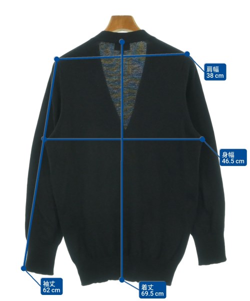 Vivienne Westwood MAN（ヴィヴィアンウエストウッドマン）カーディガン 黒 サイズ:M メンズ/2200628853141