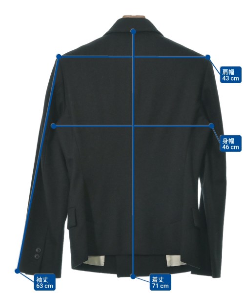 Vivienne Westwood MAN（ヴィヴィアンウエストウッドマン）カジュアルジャケット 黒 サイズ:44(S位) メンズ/2200633473044