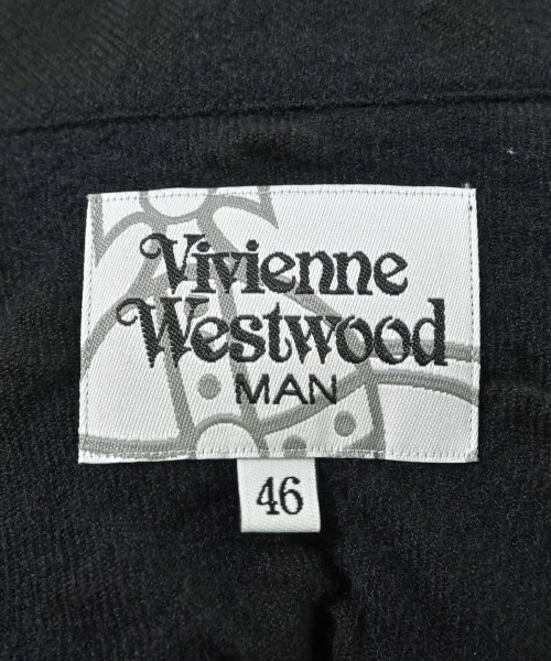 Vivienne Westwood MAN（ヴィヴィアンウエストウッドマン）カジュアルシャツ 黒 サイズ:46(M位) メンズ/2200608683027