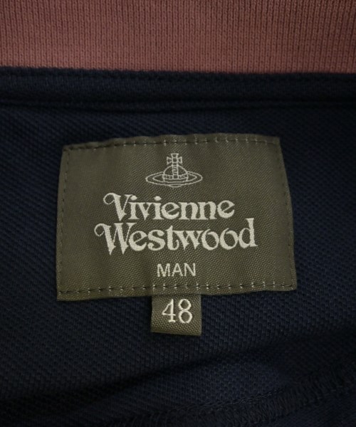 Vivienne Westwood MAN（ヴィヴィアンウエストウッドマン）ポロシャツ 紺 サイズ:48(L位) メンズ/2200616690024