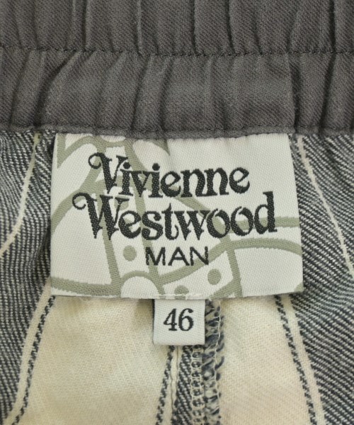 Vivienne Westwood MAN（ヴィヴィアンウエストウッドマン）クロップドパンツ グレー サイズ:46(M位) メンズ/2200619779023