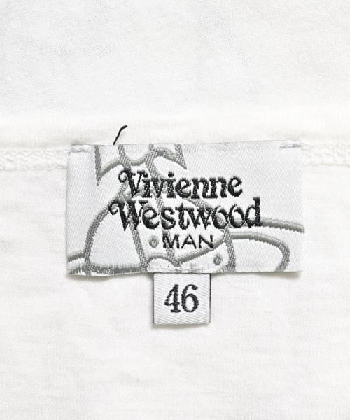 Vivienne Westwood MAN（ヴィヴィアンウエストウッドマン）Tシャツ・カットソー 白 サイズ:46(M位) メンズ/2200672652172